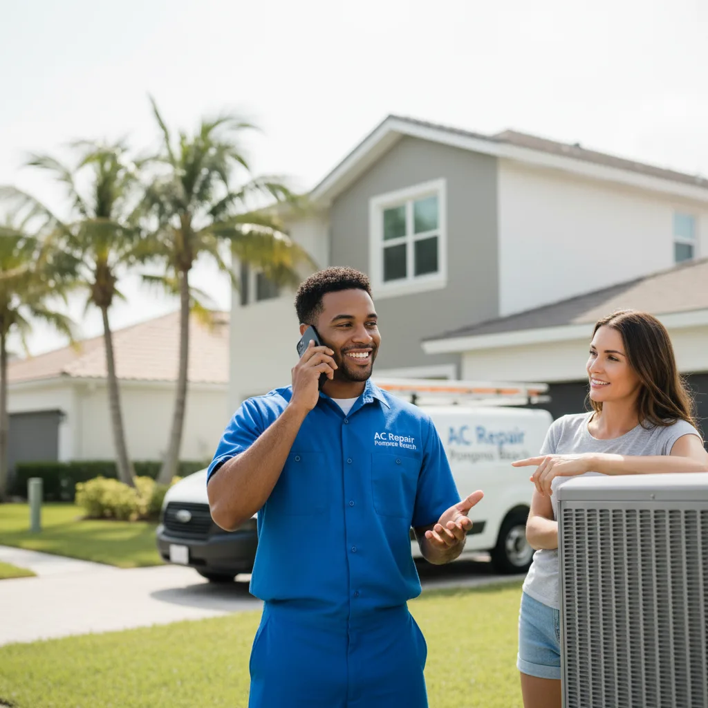 AC Repair Pompano Beach customer support in Shoemakersville